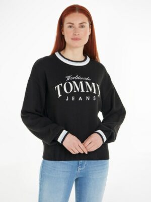 Tommy Jeans Strickpullover »TJW VARSITY SWEATER«