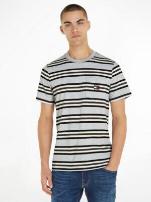 Tommy Jeans T-Shirt »TJM REG FLAG STRIPE TEE«