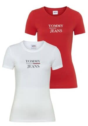 Tommy Jeans T-Shirt »TJW 2PACK Skinny ESS TOMMY T SS«