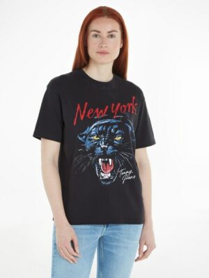 Tommy Jeans T-Shirt »TJW RLX WASHED PANTHER TEE«