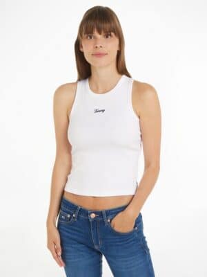 Tommy Jeans Tanktop »TJW SLIM SCRIPT TANK EXT«