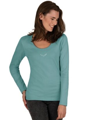 Trigema Longsleeve »TRIGEMA Langarmshirt mit Kristallsteinen«