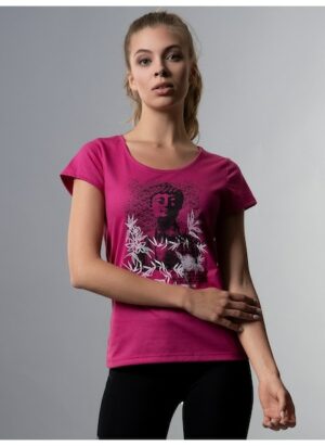 Trigema T-Shirt »TRIGEMA T-Shirt Slim Fit mit Buddha-Print«