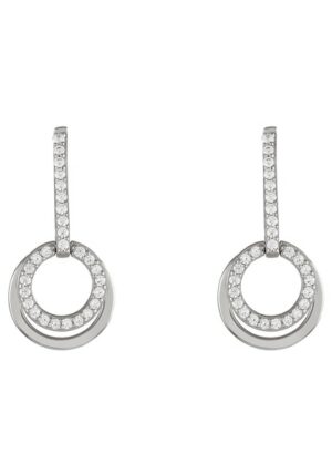 UNIKE JEWELLERY Paar Ohrhänger »CLASSY CIRCLE ELEMENT KREISE RUND