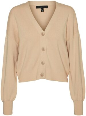 Vero Moda Cardigan »VMNANCY LS V-NECK SHORT CARDIGAN GA BOO«