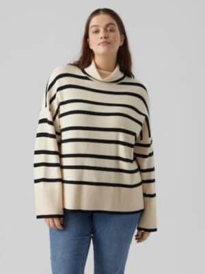 Vero Moda Curve Rollkragenpullover »VMSABA LS ROLLNECK BLOUSE GA NOOS CUR«