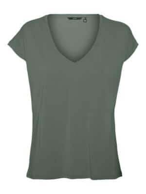 Vero Moda Curve V-Shirt »VMFILLI SS V-NECK TEE GA CURVE«