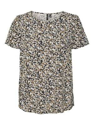 Vero Moda Kurzarmshirt »VMEASY JOY S/S TOP WVN GA«