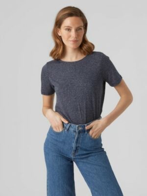 Vero Moda Kurzarmshirt »VMMARIJUNE SS LINEN TOP JRS«