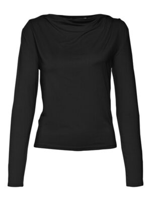 Vero Moda Langarmshirt »VMCAROL LS SHORT WATERFALL TOP JRS«