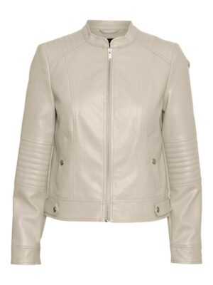 Vero Moda Lederimitatjacke »VMLOVE LOVE SHORT COATED JACKET«