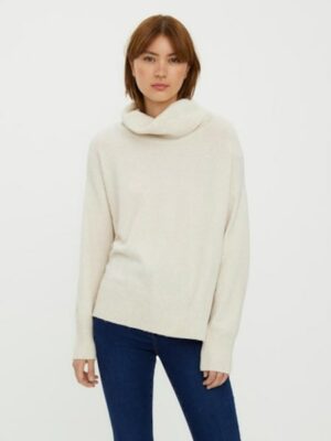 Vero Moda Rollkragenpullover »VMDOFFY LS COWLNECK BLOUSE GA NOOS«