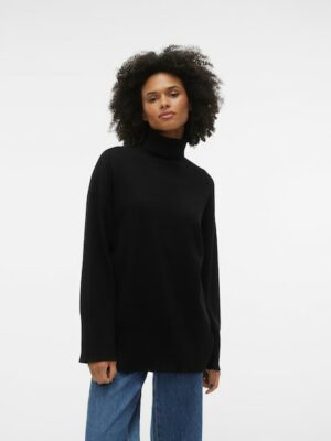 Vero Moda Rollkragenpullover »VMGOLDNEEDLE WIDE LS LONG ROLLNECK PULL.«