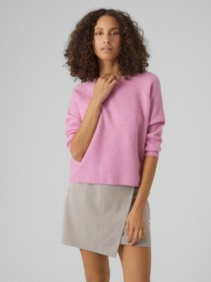 Vero Moda Rundhalspullover »VMELLYLEFILE 3/4 SLEEVE O-NECK PULLOVER«