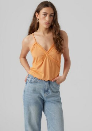 Vero Moda Spaghettitop »VMDITTE SINGLET CROP TOP JRS NOOS«