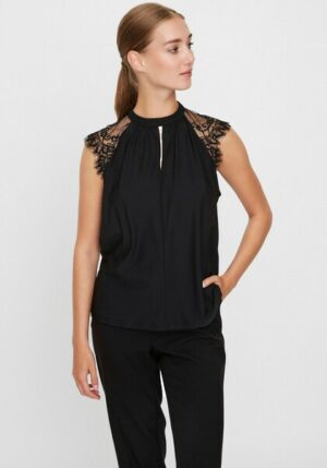 Vero Moda Spitzentop »VMMILLA SL LACE TEE«