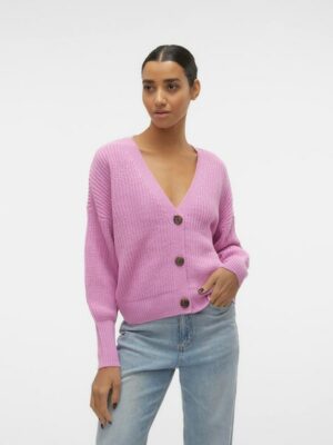 Vero Moda Strickjacke »VMLEA LS V-NECK CUFF CARDIGAN«