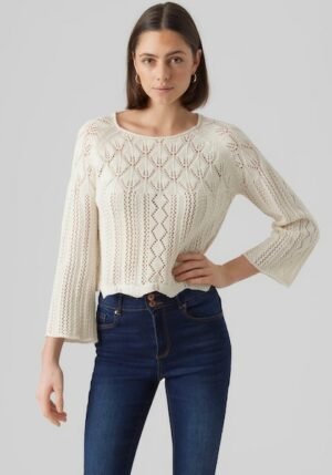 Vero Moda Strickpullover »VMGINGER 3/4 BOATNECK PULLOVER GA NOOS«