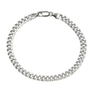 Vivance Armband »925/- Sterling Silber rhod. Panzer-Glieder«