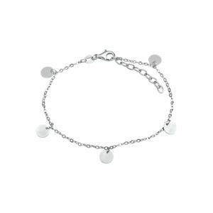 Vivance Armband »925/- Sterling Silber rhodiniert«