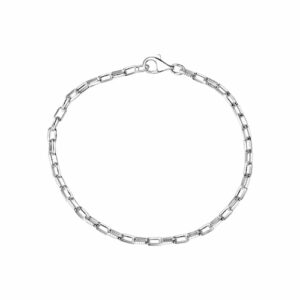 Vivance Armband »925/- Sterling Silber weiß Gliederarmband 19 cm«