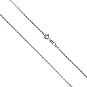 Vivance Collierkettchen »925/- Sterling Silber rhod. Ankerkette«