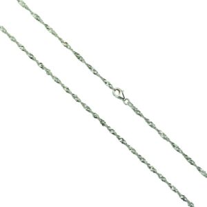 Vivance Collierkettchen »925/- Sterling Silber rhod. Singapur«