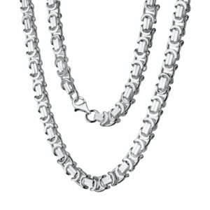 Vivance Collierkettchen »925/- Sterling Silber weiß Etruskerkette 50 cm«