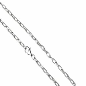 Vivance Collierkettchen »925/- Sterling Silber weiß Gliederkette 60 cm«