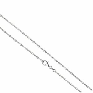 Vivance Collierkettchen »925/- Sterling Silber weiß Würfelelemente 42 cm«