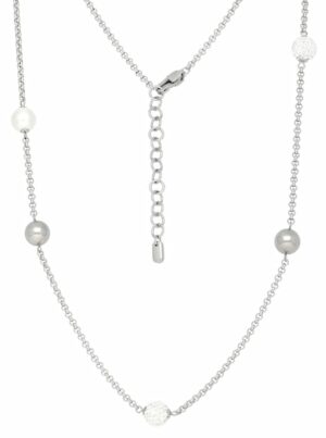 Vivance Edelstahlkette »pearls & beads«